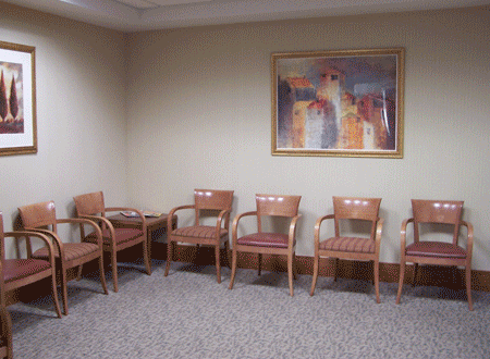 Unity Linden Oaks Surgery Center Waiting Area
